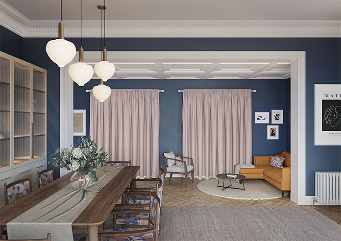 Delicate Chevron, Rusett - Made to Measure Curtains - Image 15